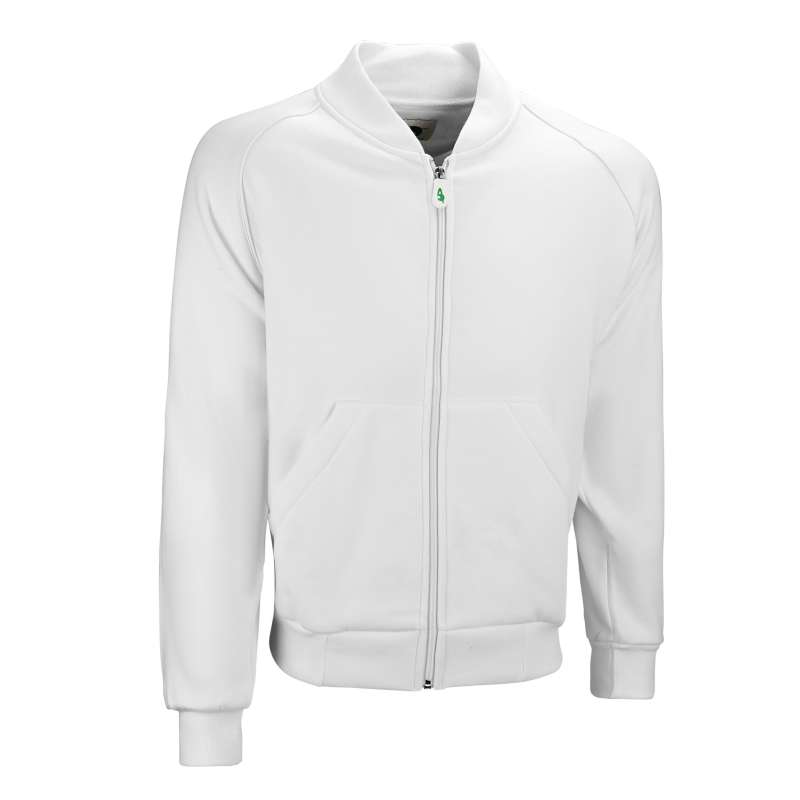 Emsmorn Mens Zipped Bowls Sweatshirt