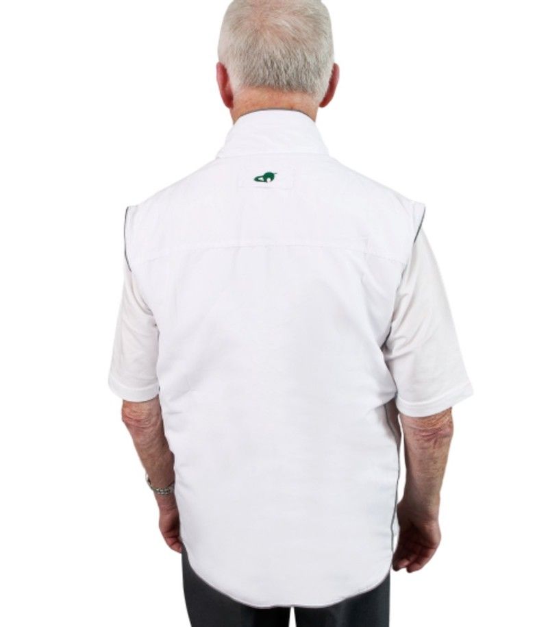 Emsmorn Unisex Reversible Fleece Bowls Gilet - Image 2