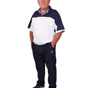 Henselite Mens Navy Sports Bowls Trousers