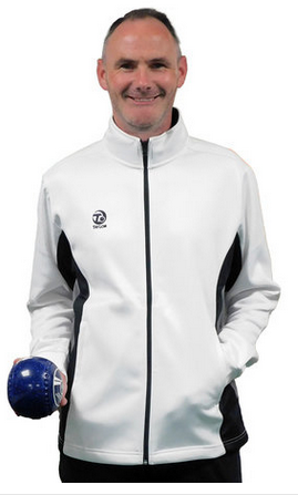 Thomas Taylor Gents Softshell Jacket White/Black/Grey