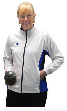 Thomas Taylor Ladies Soft Shell Jacket White/Royal/Navy