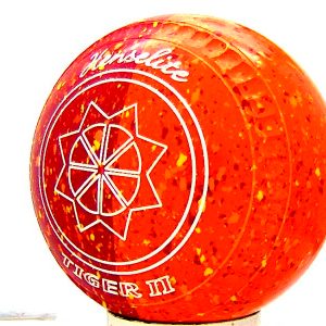 TIGER II ECHO DUO SIZE 2 HEAVY SERIES C GRIP ORANGE/CANTALOUPE/YELLOW/RED