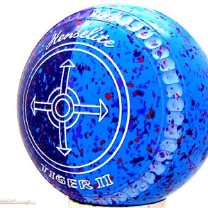 TIGER II GRAVITY DUO SIZE 4 HEAVY SERIES C GRIP PURPLE/SKY BLUE/VIOLET/RED