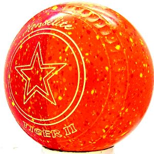 TIGER II ECHO DUO SIZE 4 HEAVY SERIES C GRIP ORANGE/CANTALOUPE/YELLOW/RED